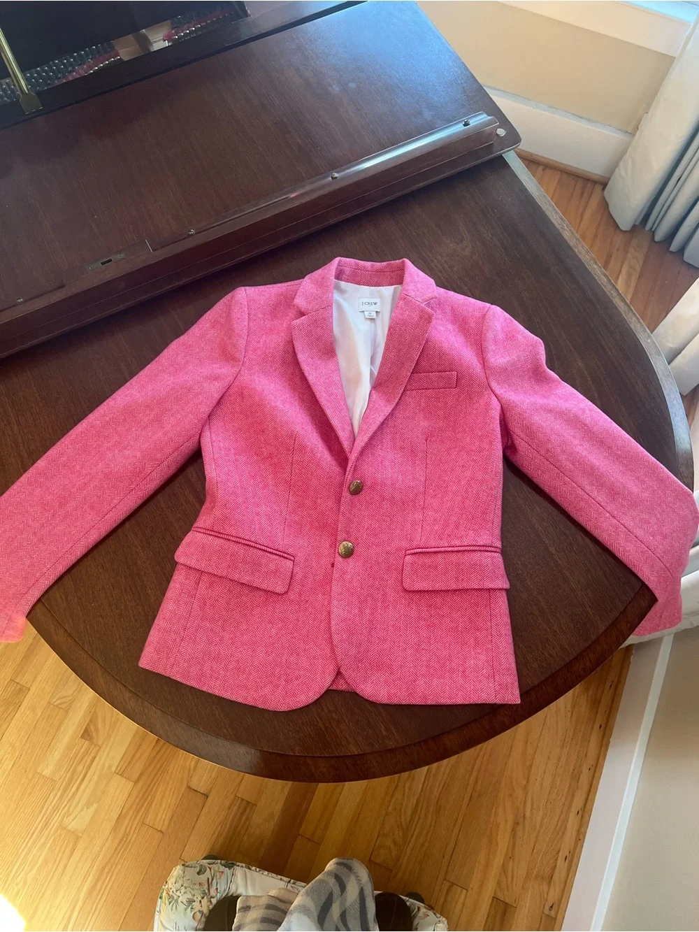 J. Crew Pink Tailored Women's Blazer